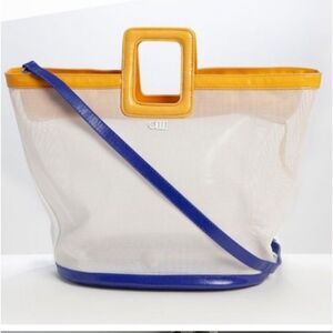 Solid & Striped // The Cleo Woven Mesh Bag / Tote